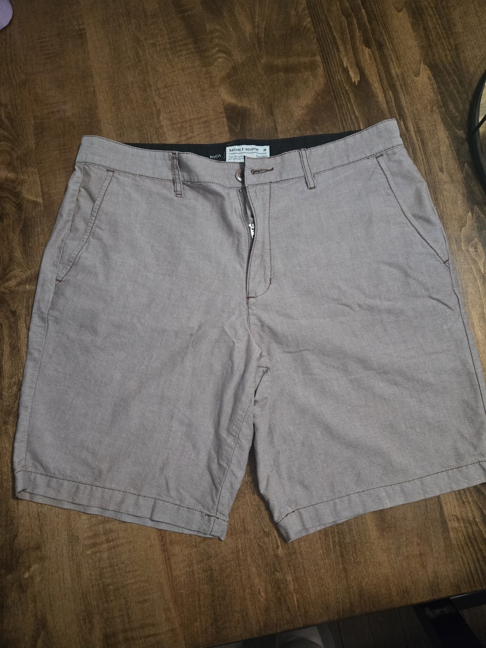 RVCA Mens Shorts 100% Cotton